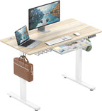 SHW 48-Inch Electric Height Adjustable Standing Desk