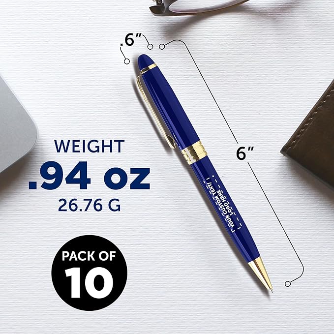 DISCOUNT PROMOS 10 Ultra Executive Pens Pack - Image 5