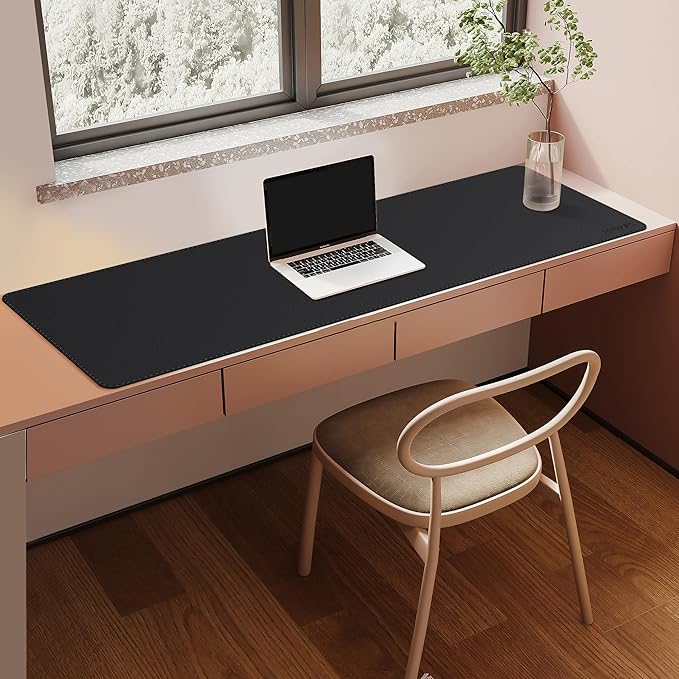 Mydours Ultra-Long 51.2" x 15.7" PU Leather Desk Pad - Image 4