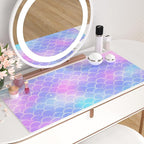 QIYI Multifunctional Office Desk Pad, Water-Resistant PU Leather Mouse Pad - Image 6