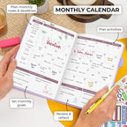 Clever Fox Planner 2nd Edition – Colorful Weekly & Monthly Goal Planner - Image 4