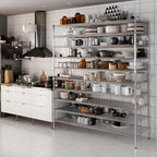 Regal Altair 24" Deep x 72" Wide x 86" Height Wire Shelving Kit | 10-Tier | NSF - Image 2