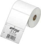 4" x 3" Thermal Labels | 4 Rolls | 2100 Labels | fits Zebra, Offnova Thermal - Image 2