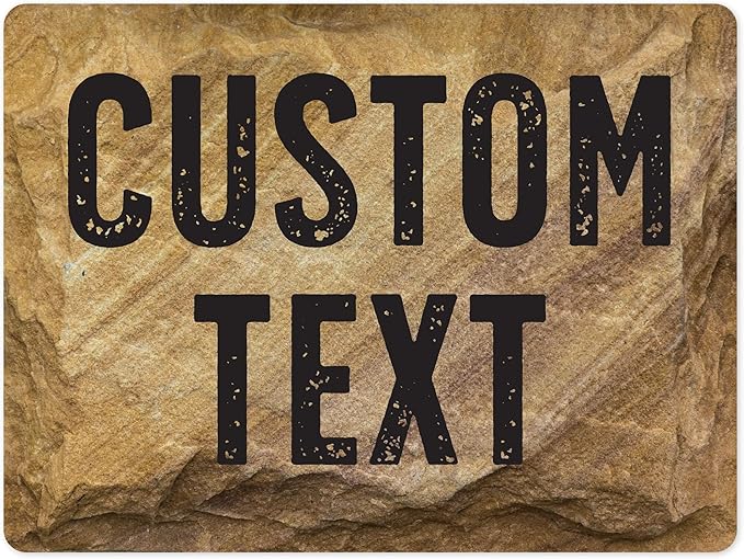 Custom Sign, Custom Street Sign, 11 Font Colors, 13 Font Styles, 4 Hole Options by MySignCenter