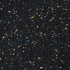 Ghent 36"x30" 1-Door indoor Enclosed Recycled Rubber Bulletin Board, Shatter - Image 5