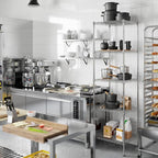 Regal Altair 21" Deep x 24" Wide x 86" Height Wire Shelving Kit | 5-Tier | NSF - Image 7