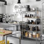 Regal Altair 21" Deep x 36" Wide x 64" Height Wire Shelving Kit | 5-Tier | NSF - Image 6