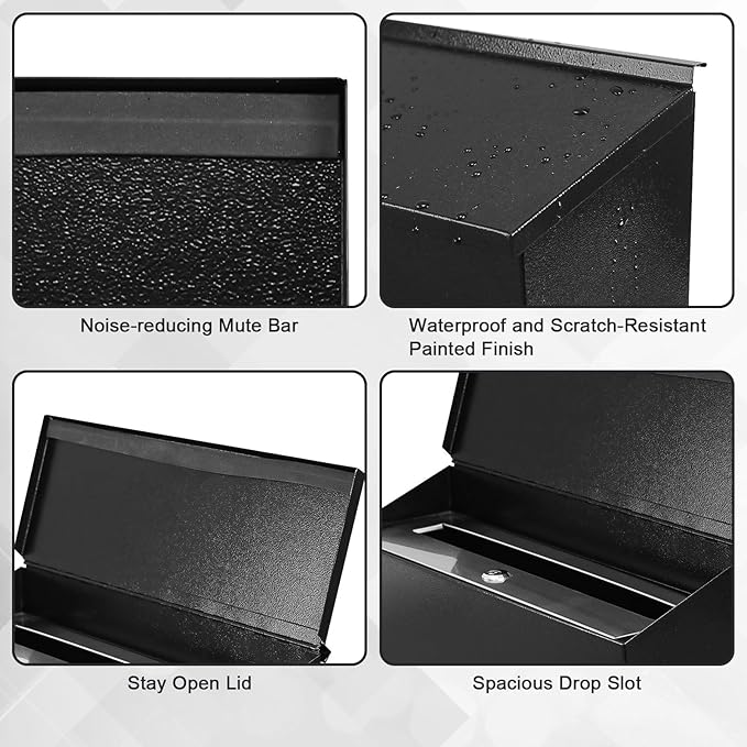 KYODOLED Locking Wall Mount Mailboxes - Image 6