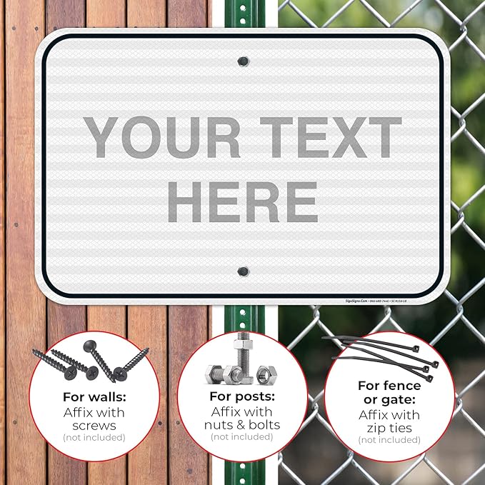 Custom Sign, Personalized Metal Signs, Customize - Image 4