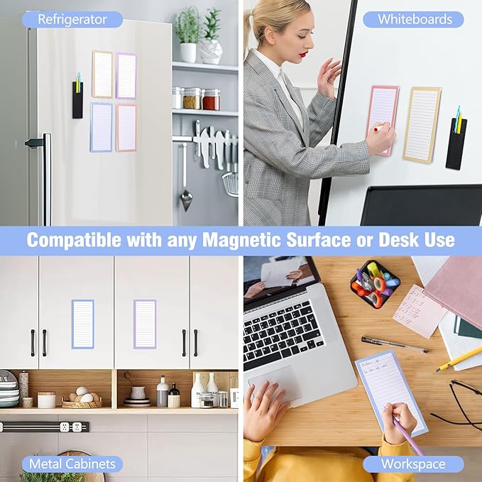 Thboxes 4 Pack Magnetic Note Pad - Image 6