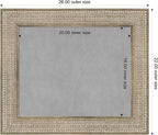 Amanti Art Silver Framed Magnetic Board 22x26 Small Vision Board - Image 3