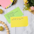 Index Cards 3x5, Ruled Flash Cards - Image 4