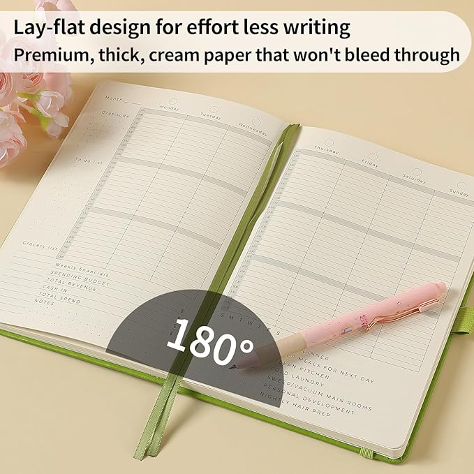 Crein Lynh 2025-2027 Premium Planner, Weekly & Monthly Calendar Planner - Image 3