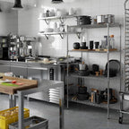 Regal Altair 21" Deep x 36" Wide x 64" Height Wire Shelving Kit | 4-Tier | NSF - Image 2