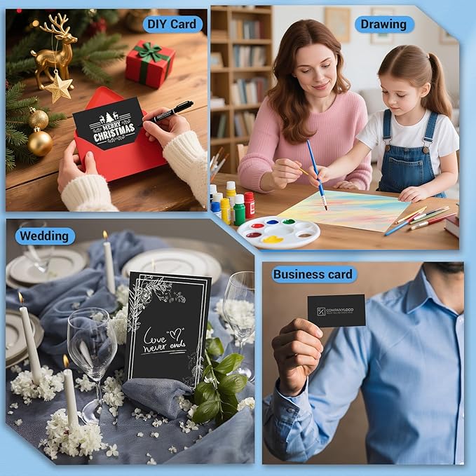 Cardstock Paper, 120 Sheets Card Stock, 200GSM Thick Printer Paper 8.5x11 - Image 7