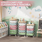 Rolling Storage Utility Cart - Image 9