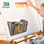 Docnest 2 Tier 3 Pack Magnetic Wall Mounted File Holders, Mesh Letter Organizer - Image 7