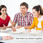 feela 12 Pack Notebooks Journals Bulk, Hardcover Notebook Classic Ruled Lined - Image 5