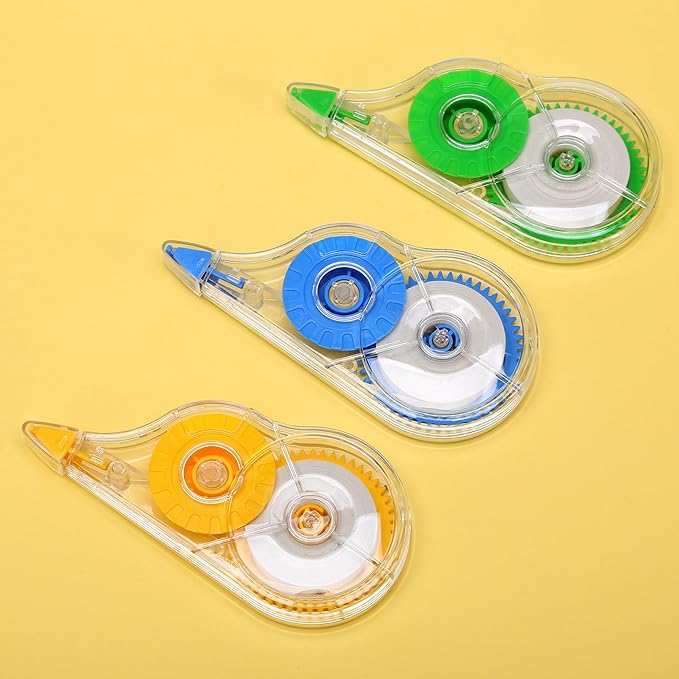 Jovanssen White Correction Tape, 12 Pack, 39.37 Feet Correction Tape - Image 4