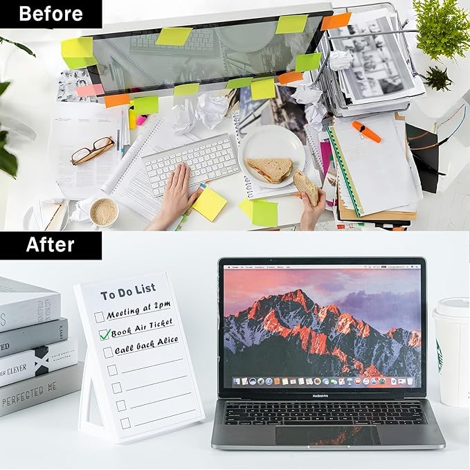 Desktop Dry Erase Board, Small Whiteboard - Image 3