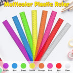 32 Pcs Clear Plastic Ruler 12 Inch, Rulers Bulk - Image 5