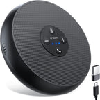 EMEET USB Speakerphone, M1A Zoom Certified AI Mics 360°Voice Pickup USB Type