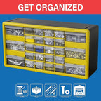 Akro-Mils 26-Drawer Plastic Drawer Storage Cabinet - Image 4