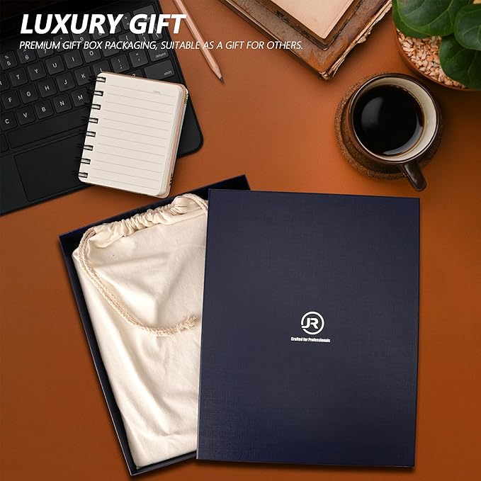 Full Grain Leather Portfolio - Image 7