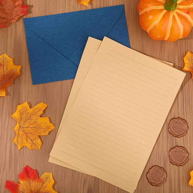 54 Pack Stationery Letter and Envelopes, Stationary Set Includ 30 Letter Paper - Image 6
