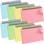 Koogel 400PCS Colored Index Cards, 4x6 Ruled Index Cards by KOOGEL
