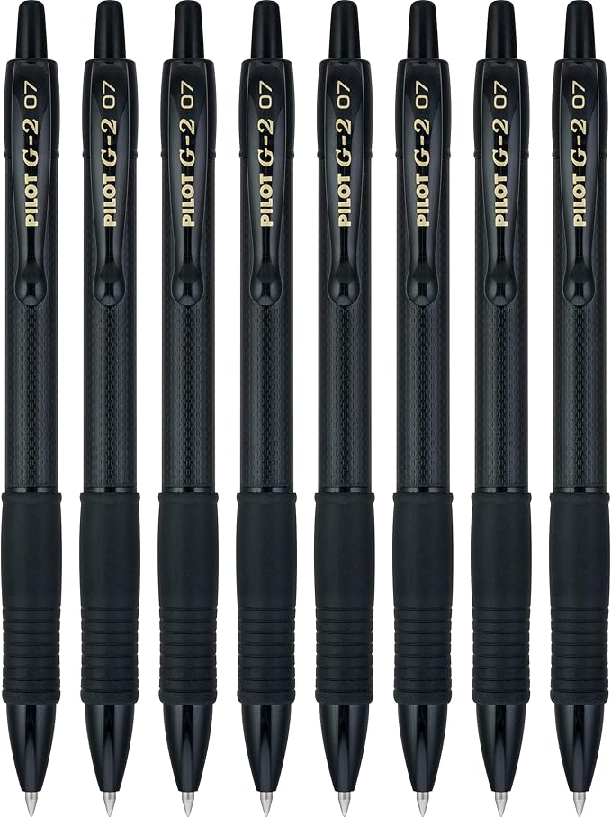 Pilot, G2 Edge Premium Gel Roller Pens, Fine Point 0.7 mm, Gel Pens Black Ink - Image 6