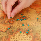 WILLBOND 500 Pack Map Push Pins Map Tacks Small Round Head Push Pins Thumb Tacks - Image 3