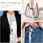 bolimoss 2-in-1 ID Badge Holder & Lanyard Wallet - Image 3