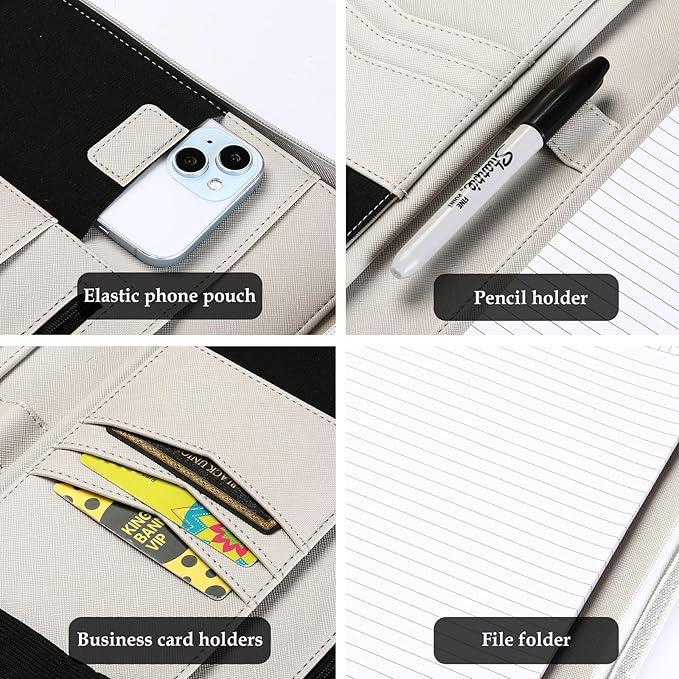 ProCase Portfolio Business Padfolio Folder - Image 2