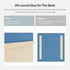 Amantech 12 Pack Acoustic Panels Self Adhesive Sound Proof Foam, High Density - Image 4