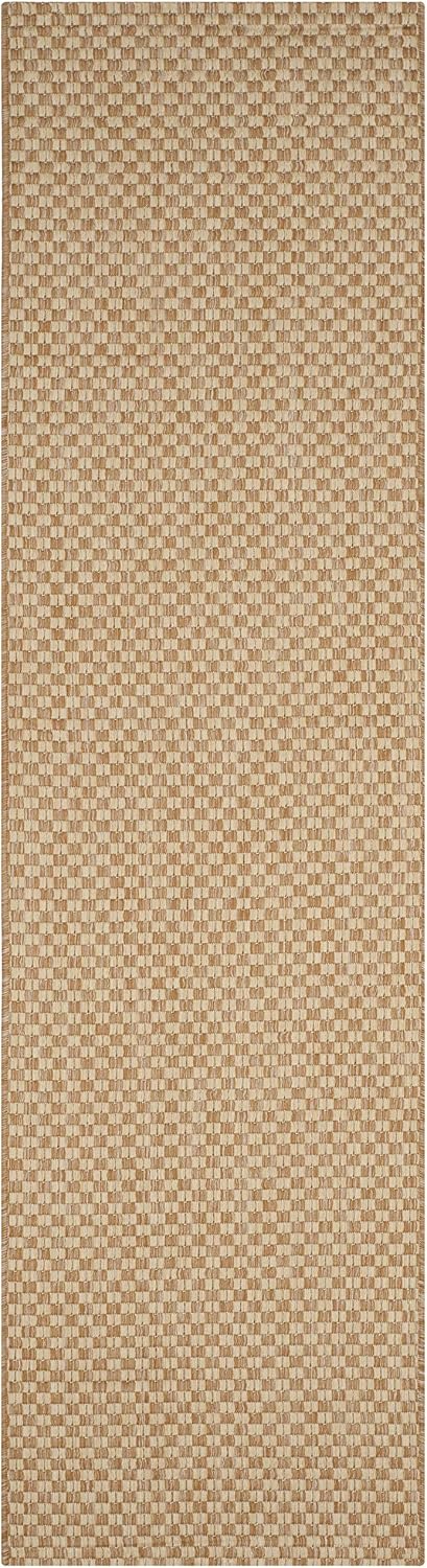 safavieh washable rug outdoor courtyard collection - 2'3" shown in use