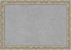 Amanti Art Silver Framed Magnetic Board 28x40 Large Vision Board by AmantiArt