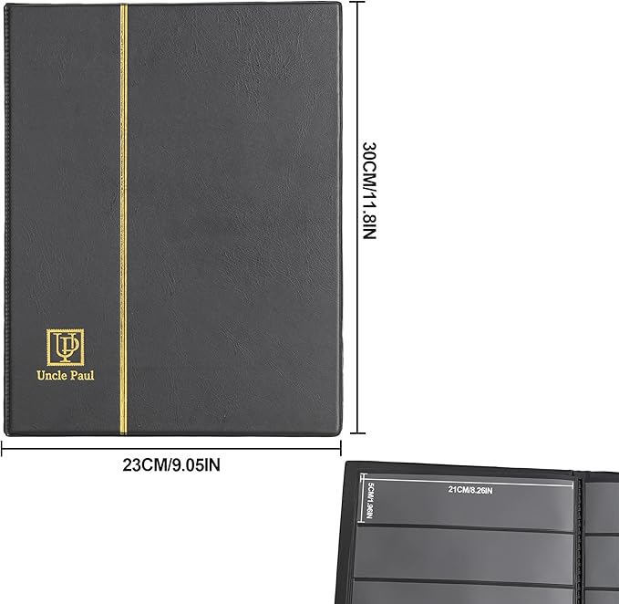 Stamp Albums 100 Pockets - Image 2
