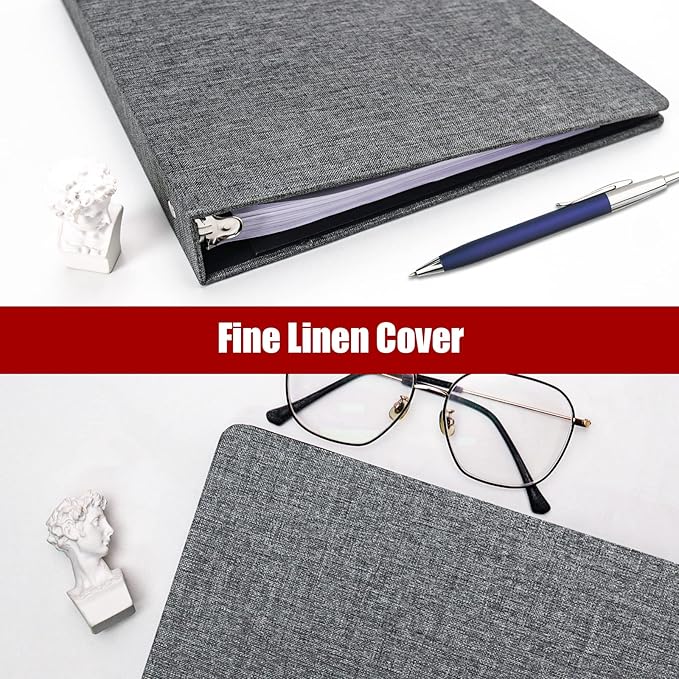 Vienrose 3 Ring Binder 1 Inch Round Rings - Image 8