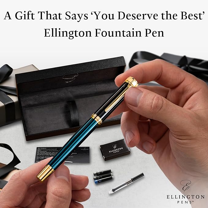 Ellington Pens Luxury Fountain Pen Set - Image 3