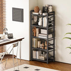 Homeiju Organization and Storage, Tall Bookcase - Image 6