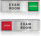Exam Room Door Sign, Do Not Disturb- In Use/Available Slider Signs by Abudada