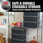 Rubbermaid 6-Pack Totes for Storage - Image 6