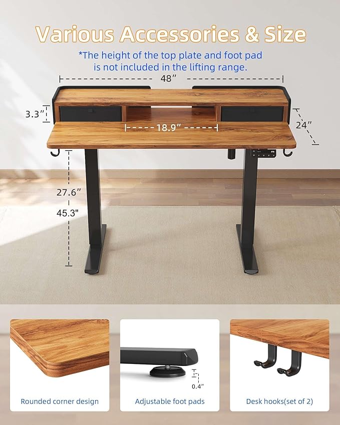 YIHAYO Electric Standing Desk - Image 3