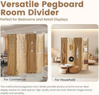 Aleesing 4 Panel Pegboard Display - Image 5