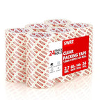 SWRT 2.7Mil Thick Ultra Clear Packing Tape, 24 Rolls Heavy Duty Packaging Tape by SWRT