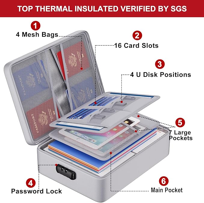 ENGPOW 5200°F Fireproof Document Bag - Image 9