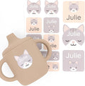 Large Name Labels for Kids by Teddylabels