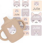 Large Name Labels for Kids by Teddylabels