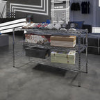 Regal Altair 18" Deep x 48" Wide x 27" Height Wire Shelving Kit | 3-Tier | NSF - Image 2